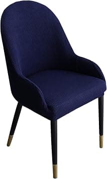 Modern Curved Special-shaped Chair Cover,for Kitchen Dining Room Modern Curved Special-Shaped Chair Cover Cover (Set of 2,Dark Blue) on Amazon.ae - Price Tracker