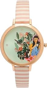 TEAL BY CHUMBAK Round Dial Analog Watch for Women|Early Blossom Collection| Solid Vegan Leather Strap|Gifts for Women/Girls/Ladies |Stylish Fashion Watch for Casual/Work - Best Deal Finder