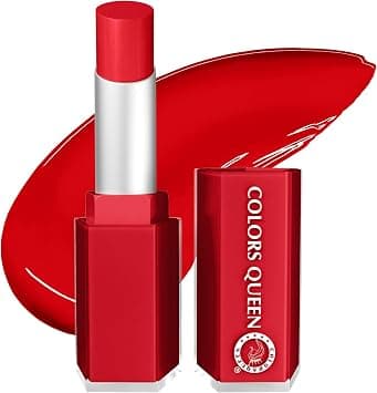 Colors Queen Gloss Stick | Lightweight & Non-Sticky Lip Gloss | Smooth 8 Hrs Hydrating Formula | High Shine Lipstick for Women Enriched with Shea Butter, Vitamin E & Squalane (02 - The MVP, 3.6g) - Best Deal Finder