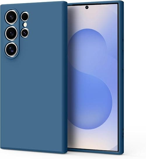 Soft Silicone Cases for Samsung Galaxy S25 Ultra 5G,[Military Grade Drop Protection] [Anti-Scratch Microfiber Lining] Shockproof Slim Cover for Samsung Galaxy S25 Ultra (Navy Blue) on Amazon.ae - Price Tracker