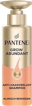 Pantene Grow Abundant Anti-Hair Loss Shampoo 290 ml for Stronger, Longer and Thicker Hair* in 8 Weeks For Improved Hair Elasticity With 900 mg Pro Vitamin Complex and Niacinamide on Amazon - Best Deal Finder