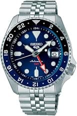 Seiko 5 Sports SSK GMT Black Dial Automatic Men's Watch SSK001K1 - دليلك لأفضل العروض