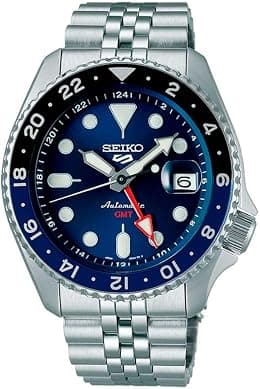 Seiko 5 Sports SSK GMT Black Dial Automatic Men's Watch SSK001K1 - دليلك لأفضل العروض