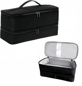 KASTWAVE Double-Layer Carrying Case for Shark 430/440 Flexstyle, Double-Layer Hair Accessories Tools Storage Bag, Compatible with Dyson Airwrap Styler and Attachments/Shark Flexstyle/Hair Curler Tool - Best Deal Finder