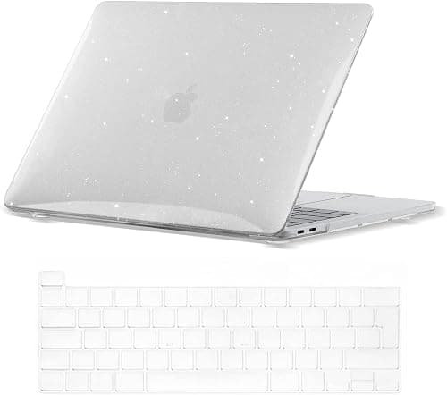 Se7enline compatible with MacBook Pro 13 Case Glitter Bling Shining Hard Shell Cover for MacBook Pro 13-inch M1/M2 A2338/A2251/A2289 Touch Bar with Keyboard Protective Skin (UAE Layout),Transparent on Amazon.ae - Price Tracker