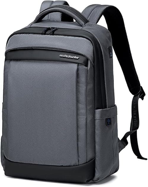 Arctic Hunter Durable Laptop Bag Light Weight Water Resistant with USB Jack Travel Backpack with Separate Laptop Compartment for Unisex, B00478 on Amazon.ae - Price Tracker