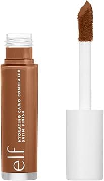 e.l.f. Hydrating Camo Concealer, Lightweight, Full Coverage, Long Lasting, Conceals, Corrects, Covers, Hydrates, Highlights, Rich Chocolate, Satin Finish, 25 Shades, All-Day Wear, 0.20 Fl Oz - Best Deal Finder