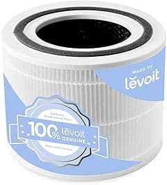 LEVOIT Air Purifier Replacement Filter, 3-in-1 True HEPA, High-Efficiency Activated Carbon, Core 300-P-RF, 1 Pack, White - Amazon.ae Price Tracker