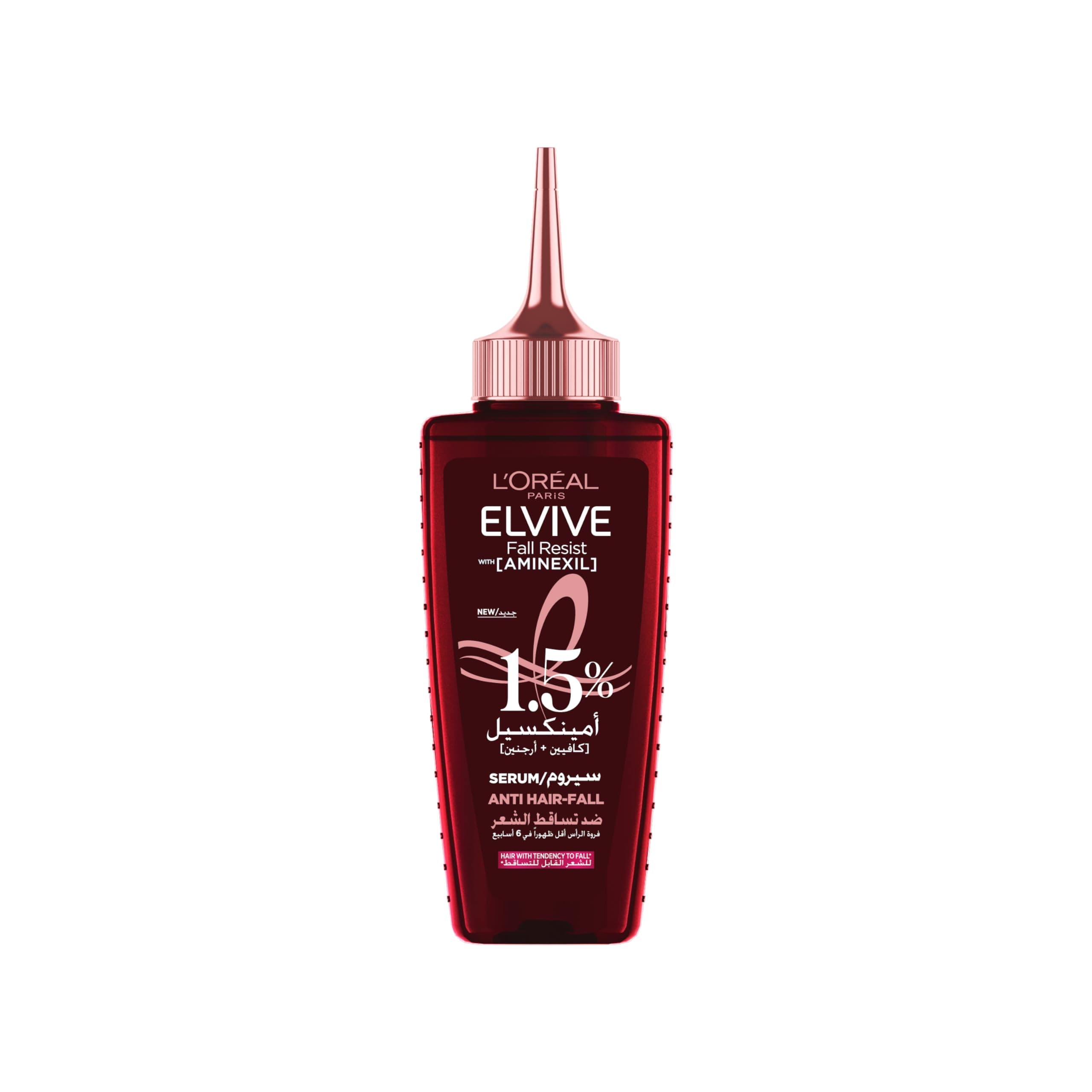 L’Oréal Paris Elvive Fall Resist Hair Serum For Weak Hair and Hair Fall 102ML on Amazon.ae - Price Tracker