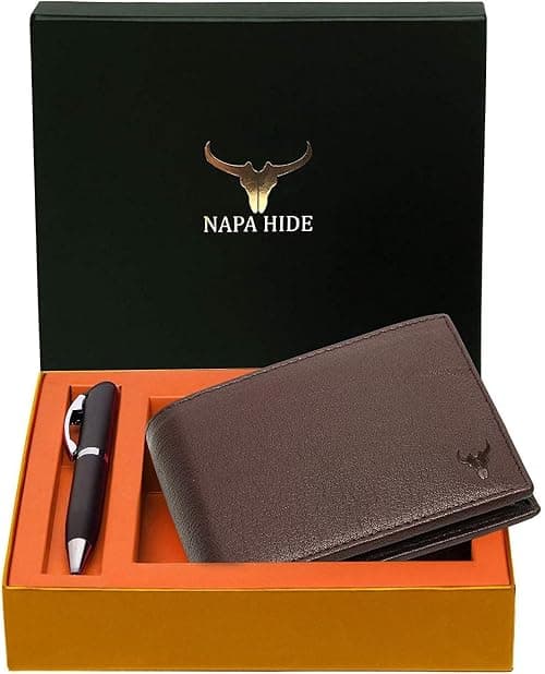 NAPA HIDE Men Leather wallet for Men Travel Accessory- Bi-Fold Wallet on Amazon.ae - Price Tracker