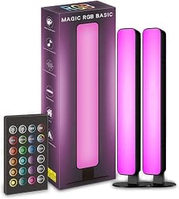 Azonee Atmosphere Light, RGB Desk Light, LED Strip Lights, PC Gaming Accessories Light, Cool Stuff for Room Ambient Lighting Sound Reactive Led Lights Lamp Mood Lighting Suitable for Tv Bedroom - Amazon.ae Price Tracker