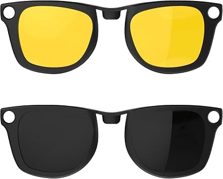 HIBLOKS 2Pcs Polarized Clip for Ray-Ban Meta Wayfarer (RW4006/RW4012 50-22) on Amazon.ae - Price Tracker