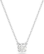 Swarovski Constella Anhänger, Rhodinierte Damenhalskette mit Klaren Kristallen - Best Deal Finder