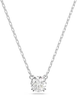 Swarovski Constella Anhänger, Rhodinierte Damenhalskette mit Klaren Kristallen - Best Deal Finder