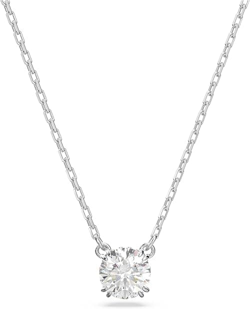 Swarovski Constella Anhänger, Rhodinierte Damenhalskette mit Klaren Kristallen on Amazon - Best Deal Finder