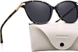 AVAWAY Cat Eye Polarized Sunglasses for Women - Stylish Acetate Frame UV400 Protection for Driving Travel Summer Outings - Best Deal Finder