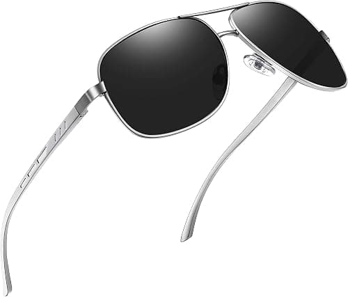 Joopin Large Polarized Aviation Sunglasses for Men Classic Military Style on Amazon.ae - Price Tracker