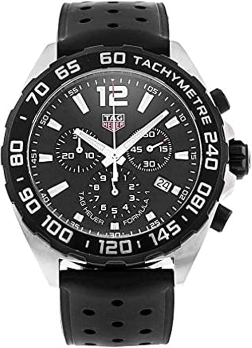 TAG Heuer Men's Formula 1 Chronograph Black Dial Stainless Steel Quartz Watch CAZ1010.FT8024 on Amazon.sa - Price Tracker