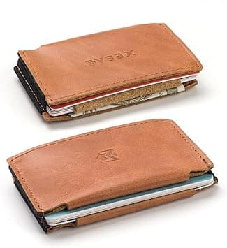 Redesign Minimalist Leather Slim Wallets – Men’s Front Pocket Credit Card Holder, Tan, Genuine Soft leather, Minimalist on Amazon.ae - Price Tracker