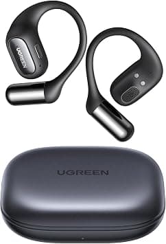 UGREEN FitBuds Wireless Earbuds, Open-ear Headphones Wireless Bluetooth | Adjustable Ear Hooks for Running & Fitness, 30H Long Playtime, Hi-Fi Sound, IPX5 Waterproof & Sweatproof, 4 Mic Clear Calls on Amazon.ae - Price Tracker