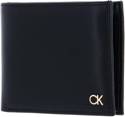CALVIN KLEIN Men's Coin Bi-Fold Wallet, Ck Black, One Size, Ck Black, One Size on Amazon.ae - Price Tracker