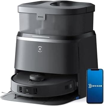 ECOVACS DEEBOT T30 PRO OMNI Robot Vacuum Cleaner with Mop function Hot Water, 11000Pa Powerful Suction, TruEdge Adaptive Mopping, Zero Tangle, TrueDetect 3D 3.0, Black on Amazon.ae - Price Tracker