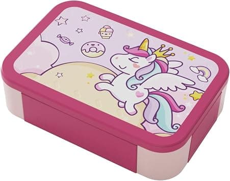 PEARL KIDS SMALL PLASTIC BENTO LUNCH BOX – UNICORN DESIGN, BPA-FREE, LEAKPROOF, COMPACT LUNCH CONTAINER FOR KIDS, PK0004 on Amazon.ae - Price Tracker