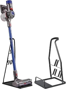 Vacuum Cleaner Stand Holder with Wheels Compatible with Dyson V15 V11 V10 V8 V7 V6 Dreame T30 T20 V12 V11 V10, No Wall Drilling, Durable Metal Holder in Sleek Black (Small) on Amazon.ae - Price Tracker
