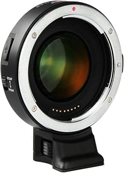 VILTROX EF-E II 0.71x Lens Mount Adapter for Canon EF-Mount Lens to Select Sony E-Mount Cameras على Amazon.ae - متتبع الأسعار