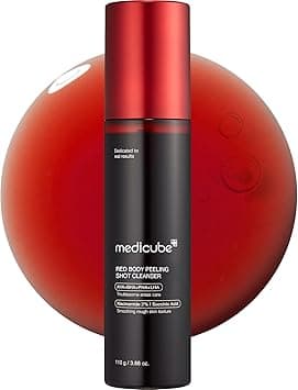 medicube Red Body Peeling Shot, Strawberry Skin Body Spray Cleanser, AHA + BHA + Succinic Acid, Exfoliating, 3.88 oz. - Amazon.ae Price Tracker