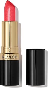 Revlon Super Lustrous Lipstick, High Impact Lipcolor with Moisturizing Creamy Formula, Infused with Vitamin E and Avocado Oil in Pink Pearl, Softsilver Red (425) on Amazon.ae - Price Tracker