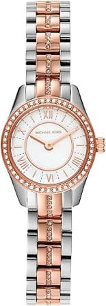 Michael Kors LAURYN MK4486 Women's Wristwatch, Genuine Import Product, Multicolored, Dial color - white, wrist watch quartz gift - Best Deal Finder