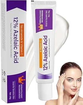Azelaic Acid Cream, Face Serum with Hyaluronic Acid, Niacinamide, Reduces Acne, Rosacea, Blemishes, Moisturizes Sensitive Skin, 0.7 Ounce on Amazon.ae - Price Tracker