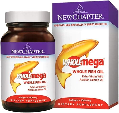 New Chapter Wholemega Fish Oil 1000 Mg 60 Softgels on Amazon.ae - Price Tracker