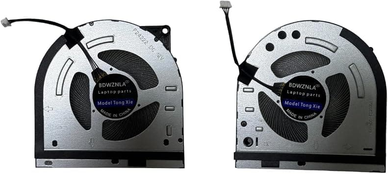 New Laptop CPU and GPU Cooling Fan for Lenovo LOQ 15IRX9 15ARP9 15IAX9 15IAX9E 15IAX9I G5000 2024 F24222 F24223 One Pair DC12V on Amazon.ae - Price Tracker