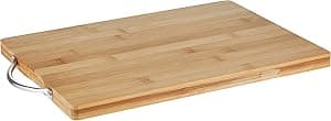 Bamboo Cutting Board, Chopping Board Kitchen, Home and Everyday use, Natural Bamboo (36x26cm) - Amazon.ae Price Tracker