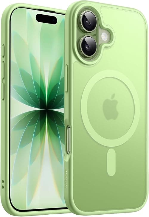 JETech Magnetic Case for iPhone 17 6.3-Inch Compatible with MagSafe, Translucent Matte Back Slim Minimalist Shockproof Phone Cover (Sage) on Amazon - Best Deal Finder