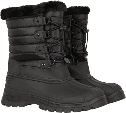 Mountain Warehouse Whistler Womens Snow Boot -Waterproof Winter Shoes White Womens Shoe Size 9 US على Amazon.ae - متتبع الأسعار