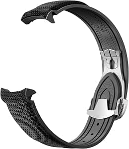 Curved End Rubber Strap Compatible with Omega X Swatch Moonswatch Speedmaster and more 20mm Watch，Swatch Omega Moonswatch Speedmaster Watch Replacement Band Deployment Buckle Men Women - Best Deal Finder