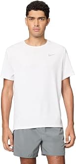 Nike Mens M NK DF UV MILER SS Short sleeve running top (pack of 1) - متتبع أسعار Amazon.sa