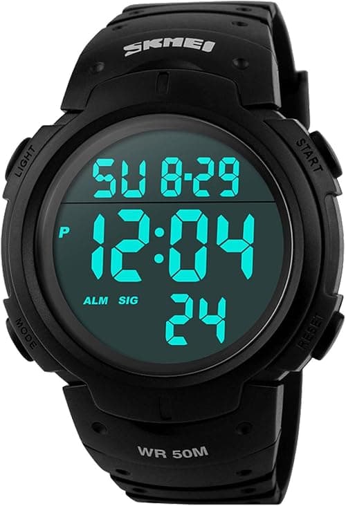 SKMEI Sport Watch For Men Digital Rubber - D1068 على Amazon.ae - متتبع الأسعار