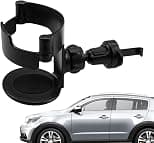 YelaJoy Car Air Vent Cup Holder, Automotive Drink Organizer for Vehicle Dashboard, Universal Beverage Mount for Horizontal Air Outlets, Stable Storage Accessory for Bottles and Coffee Containers - Best Deal Finder