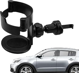YelaJoy Car Air Vent Cup Holder, Automotive Drink Organizer for Vehicle Dashboard, Universal Beverage Mount for Horizontal Air Outlets, Stable Storage Accessory for Bottles and Coffee Containers - Best Deal Finder