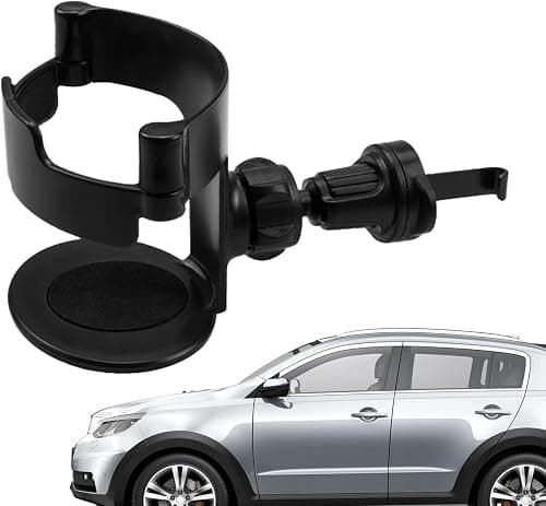 YelaJoy Car Air Vent Cup Holder, Automotive Drink Organizer for Vehicle Dashboard, Universal Beverage Mount for Horizontal Air Outlets, Stable Storage Accessory for Bottles and Coffee Containers on Amazon.ae - Price Tracker