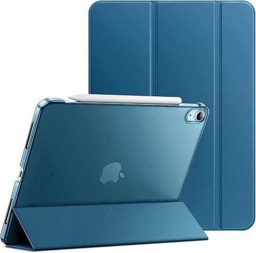 JETech Case for iPad Air 11" M4/M3/M2 & iPad Air 5/4 10.9", Blue | Cover for iPad Air 11" (2026-2024) & Air 5/4 10.9" (2022/2020), Translucent Back, Tri-Fold Stand, Auto Wake/Sleep on Amazon.ae - Price Tracker