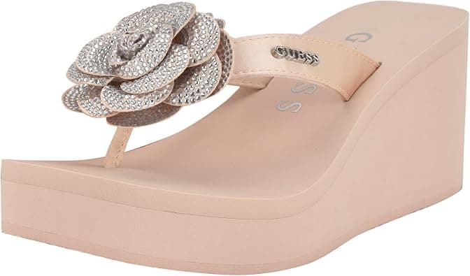 GUESS Damani womens Wedge Sandal على Amazon.ae - متتبع الأسعار