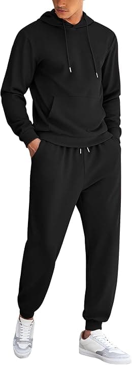 COOFANDY Men's Tracksuit 2 Piece Hoodie Athletic Sweatsuits Casual Jogging Suit Sets - Best Deal Finder