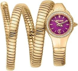 Just Cavalli Women Analog Quartz Watch with Stainless Steel Strap JC1L355M0035 - Best Deal Finder