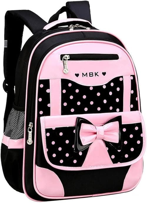 Princess Bow Girls Backpack Elementary School Bag Kids School Travel Bag على Amazon.ae - متتبع الأسعار