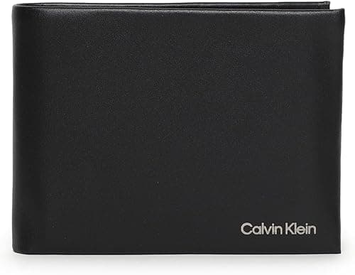 Calvin Klein Men's Ck Concise Trifold 10cc W/Coin L Wallets on Amazon.ae - Price Tracker